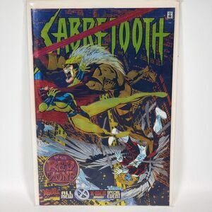 Sabretooth In The Red Zone Chromium Cover Special | VG+ B&B‎ Marvel Comics 1995